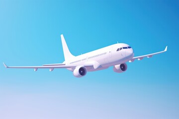 Obraz premium Aircraft airplane airliner vehicle.