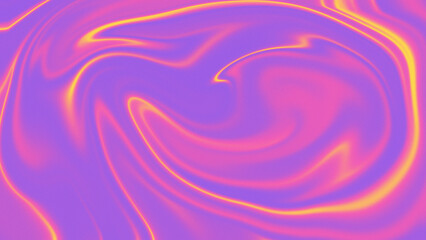 Abstract swirling liquid marble texture with vibrant purple pink and yellow hues