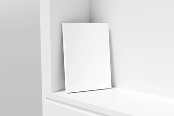 Book Cover Mockup Blank