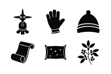 Christmas Icon Vector Bundle