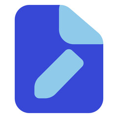 user interface blue tone icon set