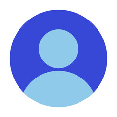 user interface blue tone icon set