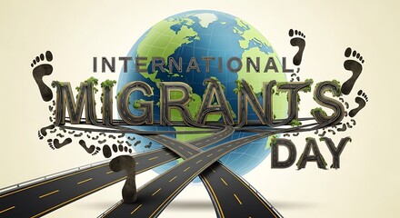 International migrants day global awareness campaign for human rights and migration support