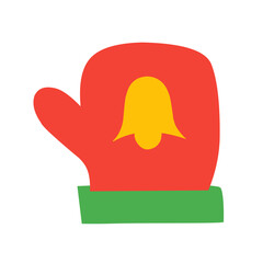 christmas accessories vector elements