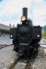Naklejka premium Railway romance in green Styria