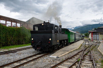 Obraz premium Railway romance in green Styria