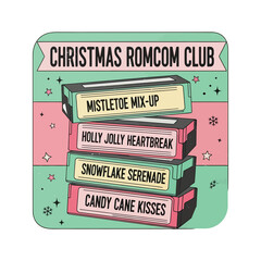 Christmas Movie Lover Png Bunde, Movie Clipart for stickers, Cute Holiday Retro Clipart, Christmas Movie Stickers Clipart, quotes png,