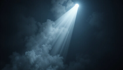 Background of light reflection from the sky