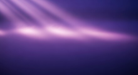 Abstract purple light rays and bokeh background