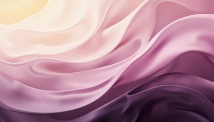 Obraz premium Abstract Silk Fabric Flow Pink and Purple Gradient Background