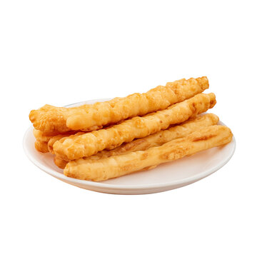 E kya kway fried Burmese dough sticks