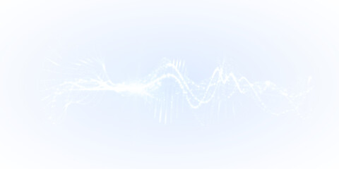 Vibrant Blue PNG with Abstract Waves and Light Overlay on transparent background