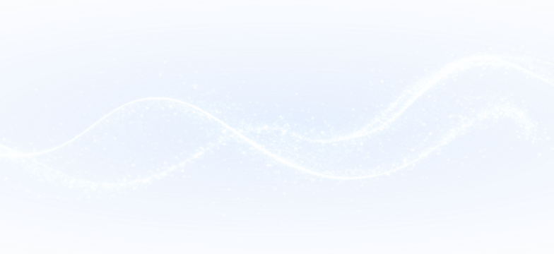 Blue and White Sparkle Wave PNG Background for Overlay on transparent background - Powered by Adobe