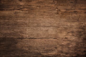 Wood decay with wood termites,Old grunge dark textured wooden background,The surface of the old brown wood texture