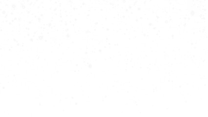 White Snowfall PNG Overlay with Glittering Effect on transparent background