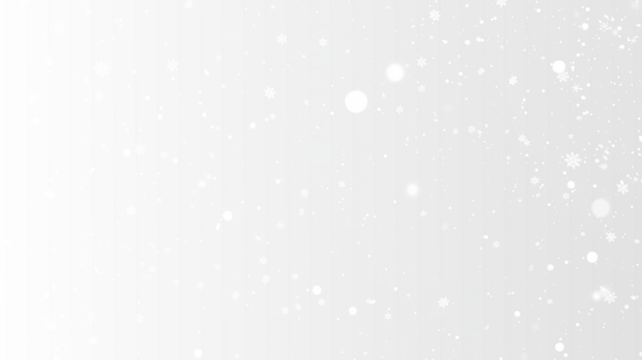 PNG Snowfall Overlay with White Snowflakes on transparent background - Powered by Adobe