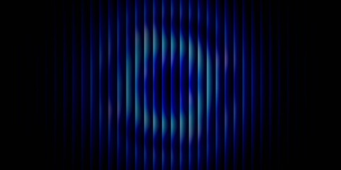 Dark deep blue and cyan glowing vertical line abstract background with smooth gradient illumination and modern futuristic wallpaper design