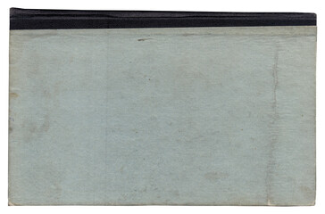 Fototapeta premium Vintage background of old book torn paper texture with scratches
