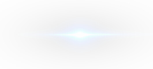 Blue Light Burst PNG with Transparent Overlay on transparent background