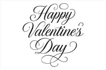 Happy valentine s day illustration with a couple sharing a heart shape