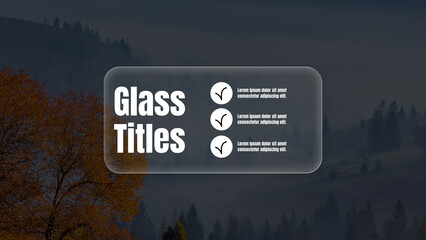 Glass Titles 2