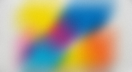 Colorful abstract gradient with soft focus blurred