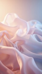 Soft Silk Fabric Texture Background Luxury and Elegance