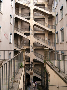 traboules de la ville de Lyon