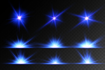Lens Flare, light glow effect. sun or realistic shining star with backlight effect.
bokeh glitter and sparkles or sparkles on transparent background.

