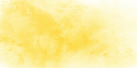 Aged vintage paper texture with yellow flower grunge background