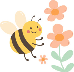 Bee vector illustration