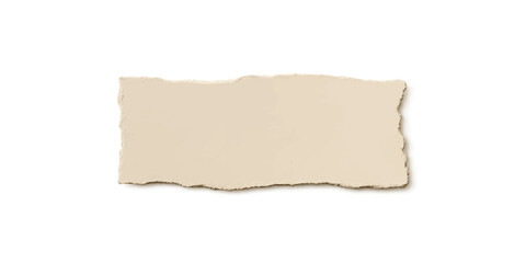 Old brown torn paper background with ripped edges and space for your text or vintage design elements