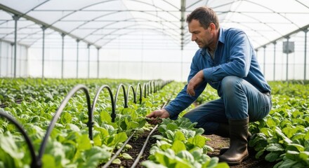 Sustainable agriculture and greenhouse farming: innovations in organic crop cultivation