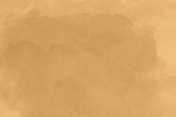 Abstract brown watercolor background texture
