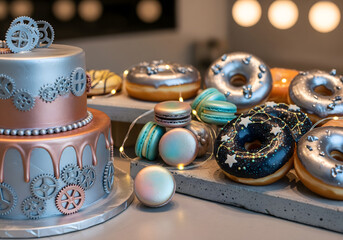 Gourmet Desserts with a Futuristic Twist