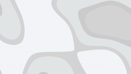 White abstract topographic animation with soft gray undulating contours creating a sense of fluid motion and organic depth ideal for a calming and sophisticated modern visual. - Powered by Adobe