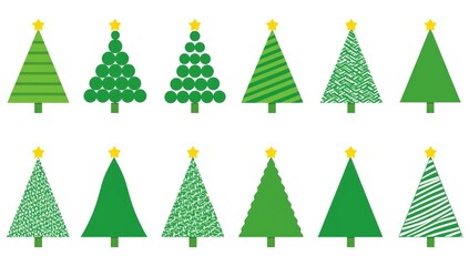 Holiday-Themed Evergreen Icons
