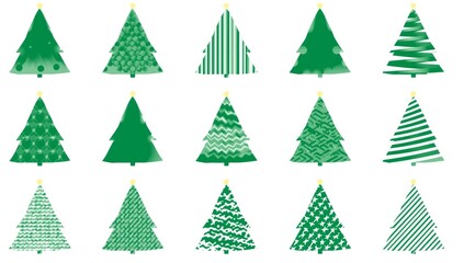 Holiday-Themed Evergreen Icons