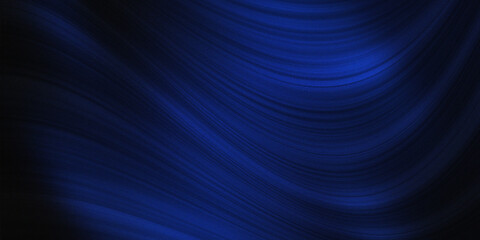 dark blue abstract background with soft lines.