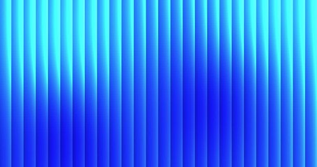 4K blue Iridescent Glass Abstract Background. Bright, minimalist, fluid 3D render with narrow vertical prism rays. Modern, clean motion loop showcasing soft blue light reflection gradient. - Powered by Adobe