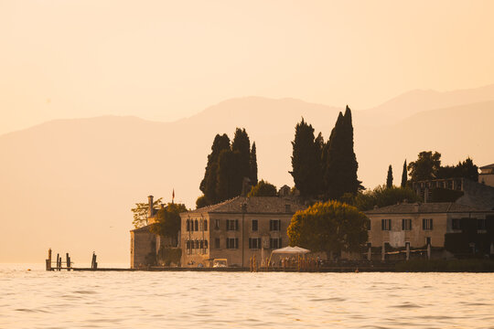 Punta San Vigilio, Garda Lake, Veneto, Italy.