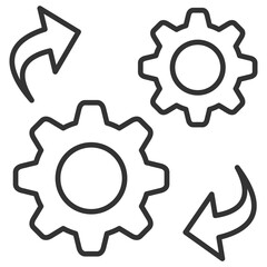 Modification Outline Icon