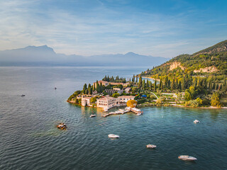 Punta San Vigilio, Garda Lake, Veneto, Italy.