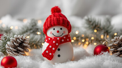Cute snowman