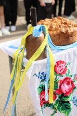 school bell on graduation party