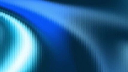 Corrugated metal texture with ribbed glass background and steel sheet pattern. Abstract window in silver and white 3D with fluted panel stripes. Premium wall ripple with blur. 4k Seamless loop - Powered by Adobe