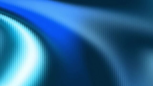 Corrugated metal texture with ribbed glass background and steel sheet pattern. Abstract window in silver and white 3D with fluted panel stripes. Premium wall ripple with blur. 4k Seamless loop