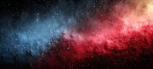 red and blue gradient background, dark background, grainy texture, blurred, grainy noise, grain filter, grain effect, grainy texture, grain filter, grainy noise, grainy texture.