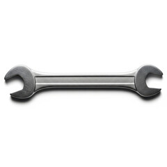 3d wrench isolated on transparent background