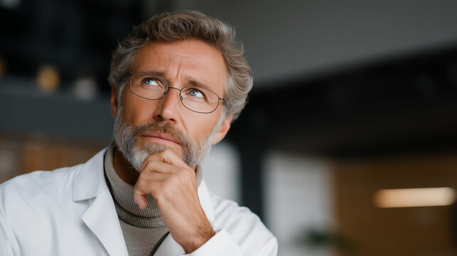 Researcher predicting gene mutations using AI-driven protein modeling, emotion of discovery visible, symbolizing computational biology, deep learning, and genetic innovation. cinematic color